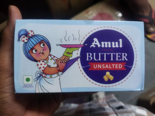 AMUL UNSALTED BUTTER (30*500 GM) 295/-